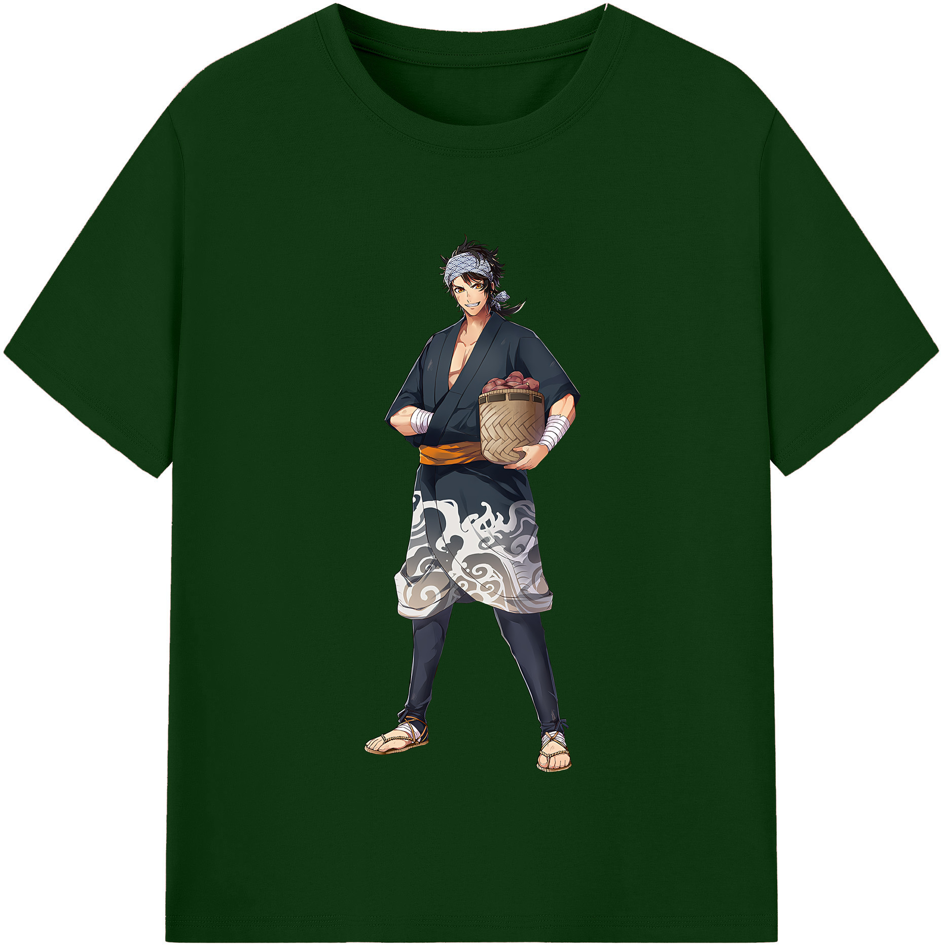 （画像用） 刀剣乱舞 Touken Ranbu 綿100％半袖Tシャツ（フロントプリント）